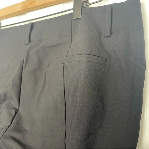 Ann Taylor Black Dress Office Pants Size 14 Nylon/Spandex Blend - Picture 4 of 10